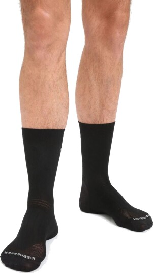 Icebreaker Hike Liner Crew M Ib/Black S Icebreaker Hike Liner Crew M Ib/Black S