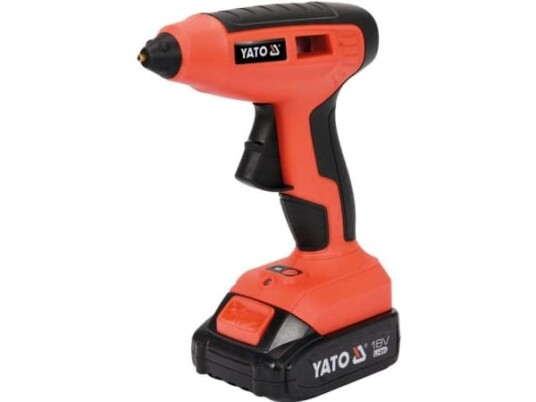 Yato YT-82854, Elektrisk limpistol, Sort, Rød, 25 g/min, 25 s, 1,1 cm, 200 °C Yato YT-82854, Elektrisk limpistol, Sort, Rød, 25 g/min, 25 s, 1,1 cm, 200 °C