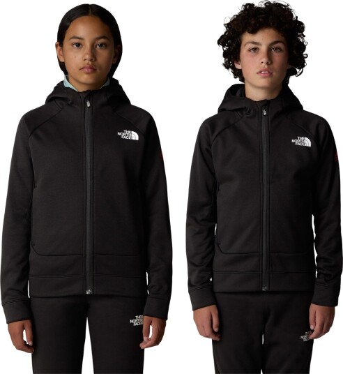 The North Face Mountain Athletics Full Zip Hettegenser Barn Svart 133 141