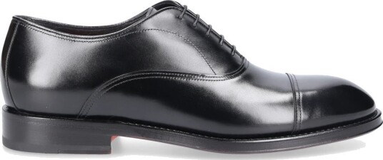 Santoni Herre Sko Svart 41 1/2 EU,