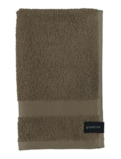 Gripsholm Guest Towel Gripsholm Flint Grey 30X50   Brown   30X50CM