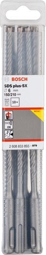 Bosch Hammerbor Plus-5X 6X150x210mm 10 Stk
