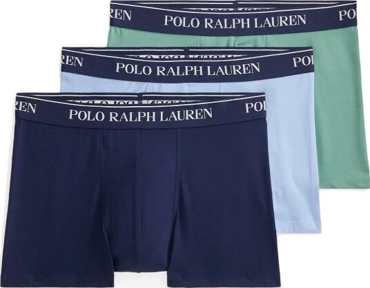 Polo Ralph Lauren Classic Stretch-Cotton Trunk 3-Pack 3PK NP NVY/CHAMB XXL