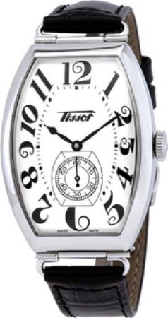 Tissot Herreklokke T128.505.16.012.00 Heritage Hvit/Lær