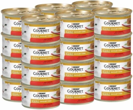 Gourmet Gold Savoury Cake Okse 24X85 G
