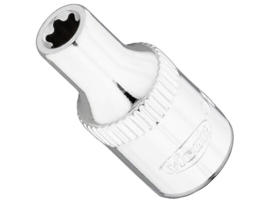 Vigor Vigor V7920-Ep5 E+ Profil Topnøgleindsats 1 Stk. Firkant, 1/4 (6,3 Mm)