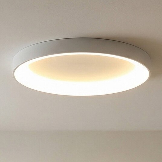 Mantra Iluminación LED-taklampe Niseko II, dimbar, Hvit / opal, Stue / spisestue, Aluminium, Moderne