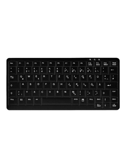 Cherry Active Key AK 4100 U keyboard mini QWERTY Pan Nordic black Input Device Tastatur Nordisk Svart