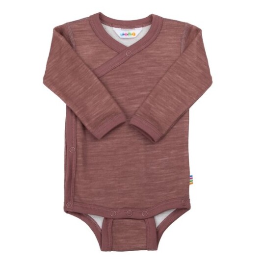 Joha Goose ull/bambus omslagsbody ensfarget rosa 50 Joha Goose ull/bambus omslagsbody ensfarget rosa 50