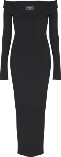 Balmain, Dame, Kjoler, Svart, S,