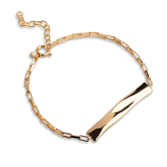Enamel Noel Armbånd 18 kt. Gullforgylt sølv B134G - Dame - 925 sterling silver Enamel Noel Armbånd 18 kt. Gullforgylt sølv B134G - Dame - 925 sterling silver