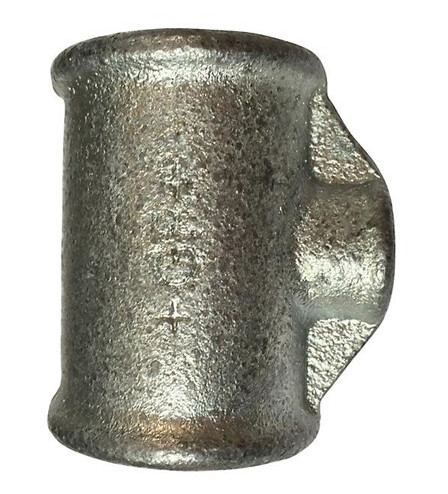+GF+ tee 90 galvanized reduced 1 1/4"" +GF+ tee 90 galvanized reduced 1 1/4""