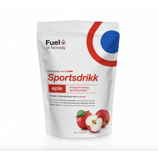 Fuel of Norway Sportsdrikke 0,5 kg Eple OneSize Fuel of Norway Sportsdrikke 0,5 kg Eple OneSize