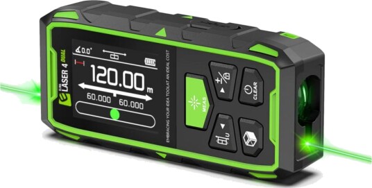 Elma Laser 4 Dobbel Avstandsmåler 2 Ganger 60 Meter