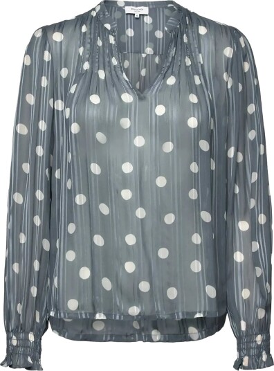 Rosemunde Rwgloria Ls Blouse Grey 42