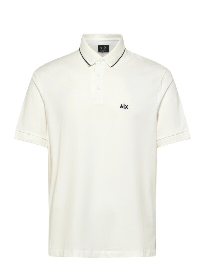 Armani Exchange Polo Shirt Cream XL Armani Exchange Polo Shirt Cream XL