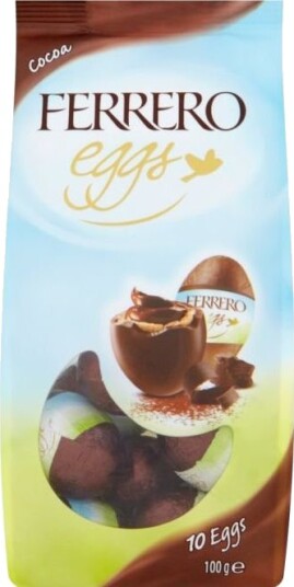 10 stk Ferrero Mini Egg Cocoa 100g