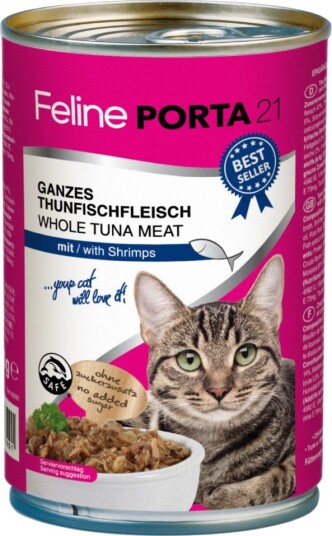 Feline Porta 21 Tunfisk Med Reker 6 X 400 G