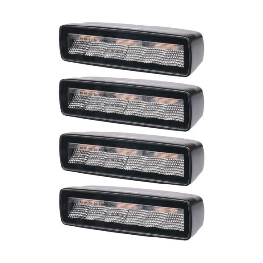 Purelux Arbeidslampe Road Black MF160 16 cm 12W Bred 4 stk