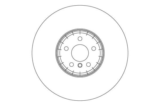 Bremseskive TRW DF6639S