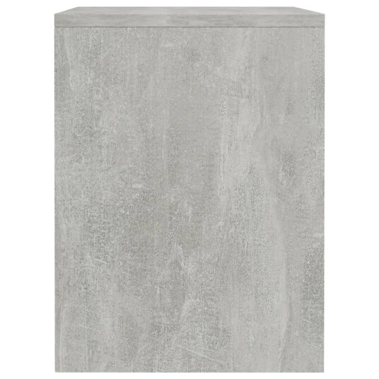 vidaXL Nattbord 2 stk betonggrå 40x30x40 cm sponplate