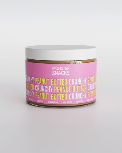 Monster Peanut Butter Crunchy 500g Monster Peanut Butter Crunchy 500g