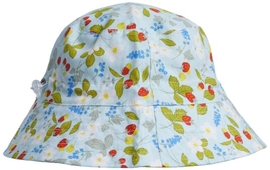 Nordbjørn Fjällbacka Solhatt med UV-beskyttelse Strawberry Light Blue 52-54