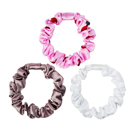 Kicks Beauty KICKS Beauty Slim Scrunchie 3 P Cherry 3 pack