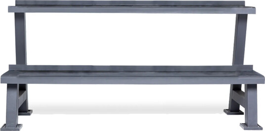 REP Fitness Kettlebellstativ svart robust design 152x53x75 cm