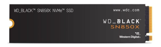 WD Black SN850X 8TB M.2 NVMe SSD med PCIe 4.0 - Svart
