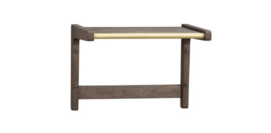 Rowico Home Inverness hattehylle Brun eik 45 x 32 cm Brun