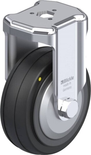 Blickle 691030 Bkra-Vpa 80K-El-Fa Fast Hjul, Hjuldiameter: 80 Mm, Bæreevne (Maks.): 60 Kg, 1 Stk