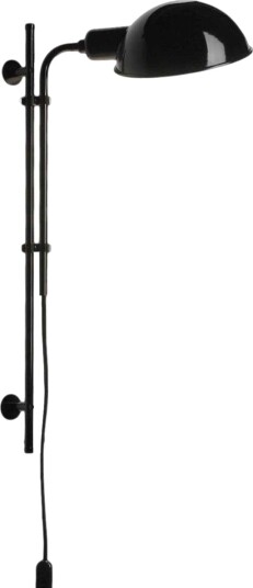 Funiculi A Vegglampe  Høyde 50 Cm  Sort