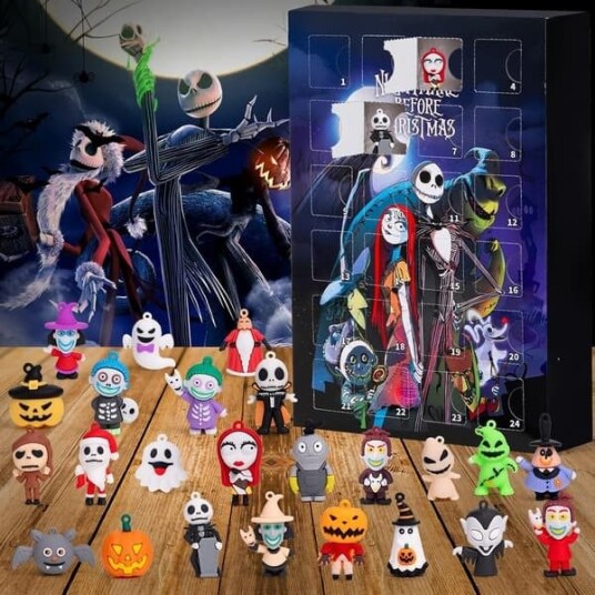 Halloween adventskalender 2026 Nightmare Before Christmas kalender med 24 samlerfigurer