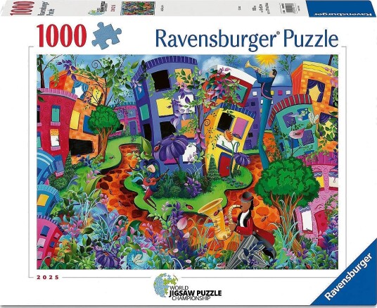 Ravensburger Lady Bug Lane 1000P Multi/patterned ONE SIZE Ravensburger Lady Bug Lane 1000P Multi/patterned ONE SIZE