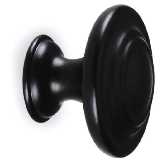 Habo Leon Knott Ø30 mm Svart