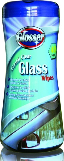 Glosser Renseservietter for vindu og glass ??? 40 stk