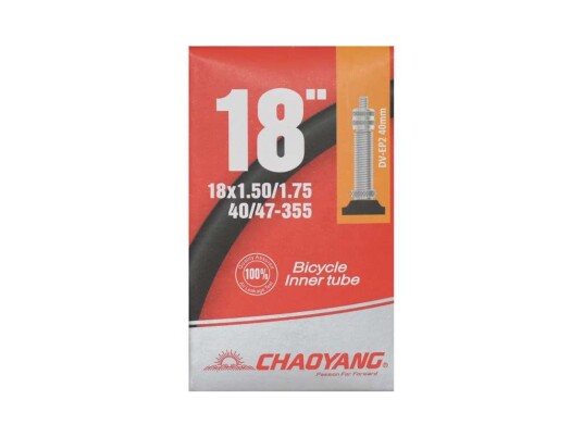 Chaoyang slange 18"x1,50 1,75 Dunlopventil 40mm