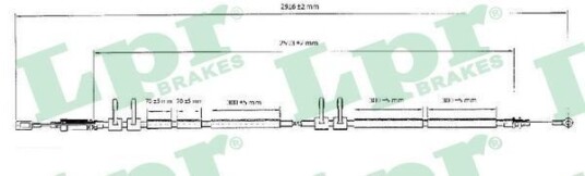 Samko Tautrekk parkeringsbrems SAMKO C0989B
