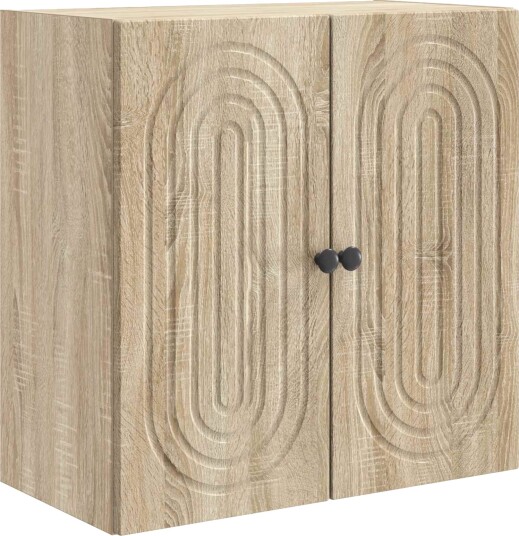 vidaXL Vegghengt skap Sonoma eik 59 x 31 x 60 cm Konstruert tre vidaXL Vegghengt skap Sonoma eik 59 x 31 x 60 cm Konstruert tre