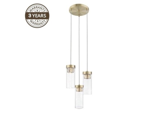 Domoletti Pendant Lamp Porto 20101Ab-3Y 3X25w G9