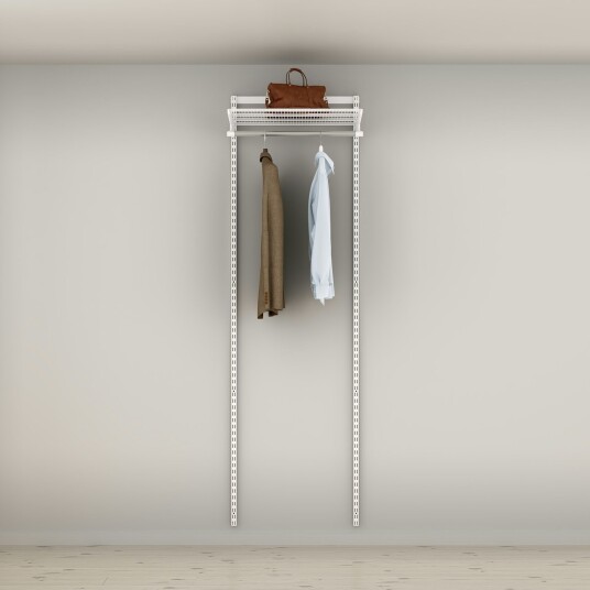 Garderobeløsning Elfa Ready Solution Classic 1 Hvit B: 607 mm