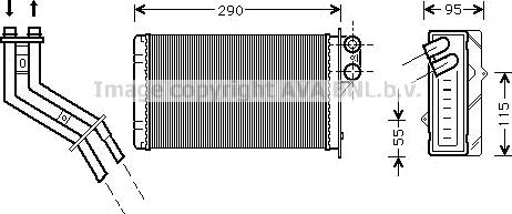 PRASCO RT6227 Varmeapparat register