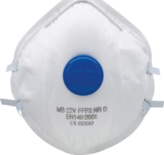 Munnbind ETC P2D med Ventil 3-pk