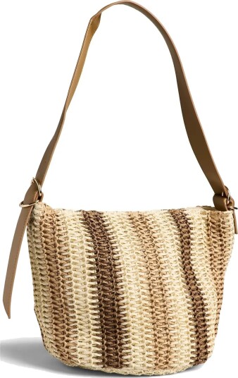 Pieces Pckanna Hobo Bag   Cream   ONE SIZE