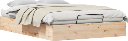 Ottoman Seng Ramme med Oppbevaring Naturlig 120 x 190 cm Ottoman Seng Ramme med Oppbevaring Naturlig 120 x 190 cm