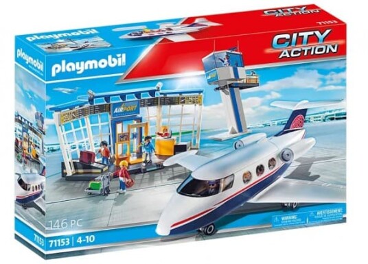 Playmobil Playmobil 71153 Flyplass med fly 146 stk.