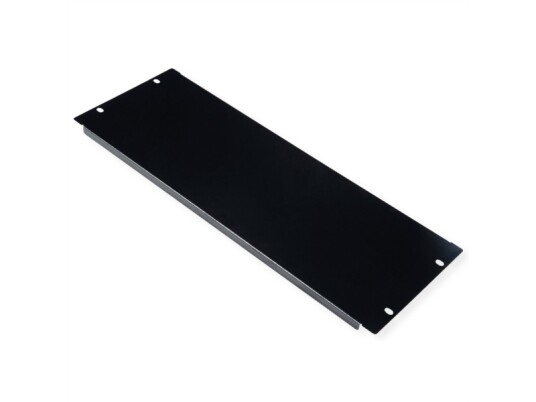 Roline 26.21.0096 Blankt Panel Sort Stål 4U 480 Mm 175 Mm