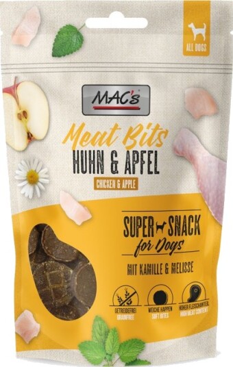MAC's Dog Meat Bits Kylling & Eple 6x90g