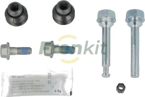 Føringshylsesett bremsecaliper FRENKIT 808049